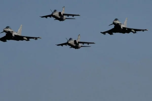 Hava Kuvvetleri duyurdu: Eurofighter savaş jetleri bölgeye gidiyor