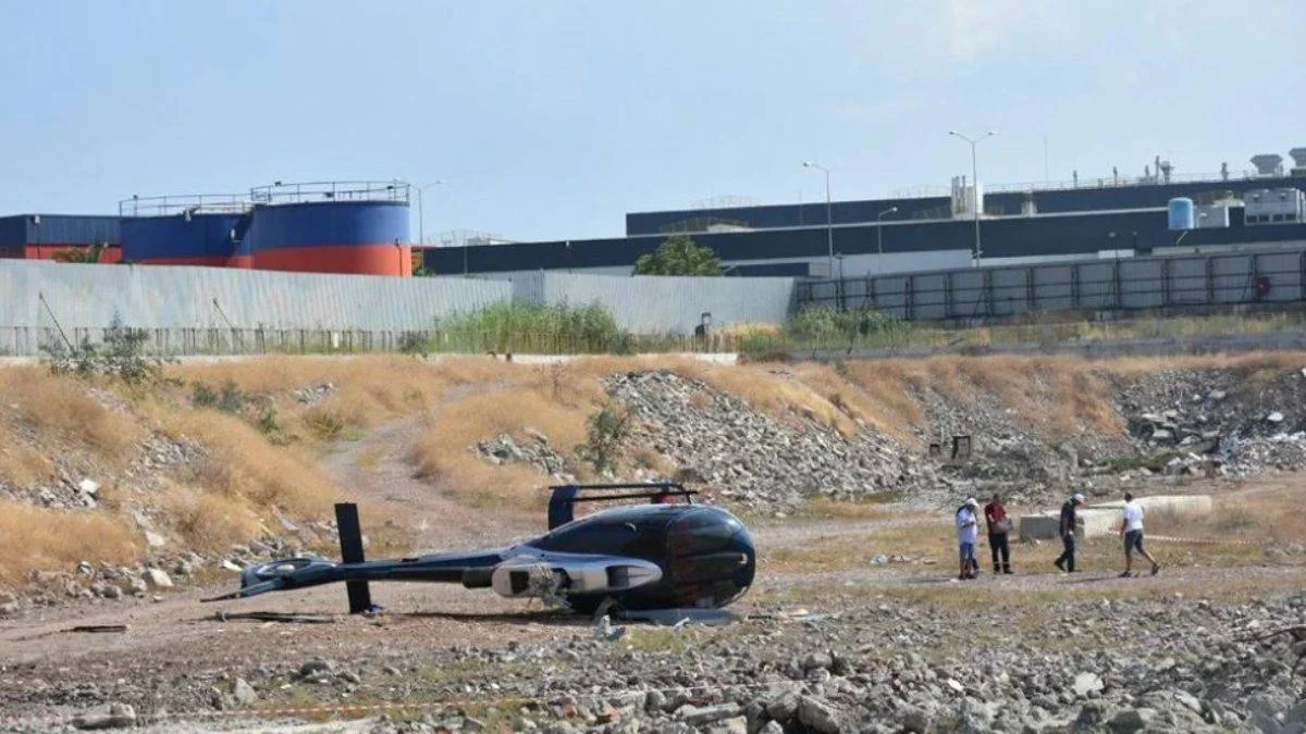 İzmir'de helikopter kazası