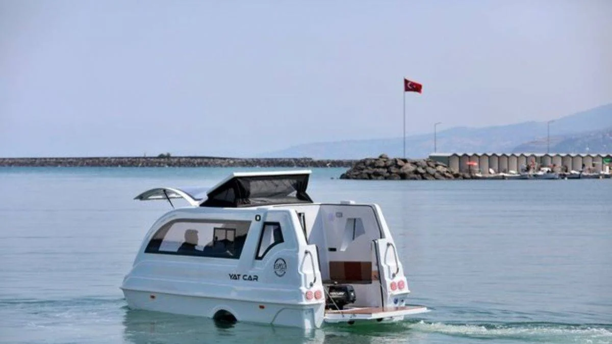 Karada karavan, suda yat! Amasyalı kardeşler üretti