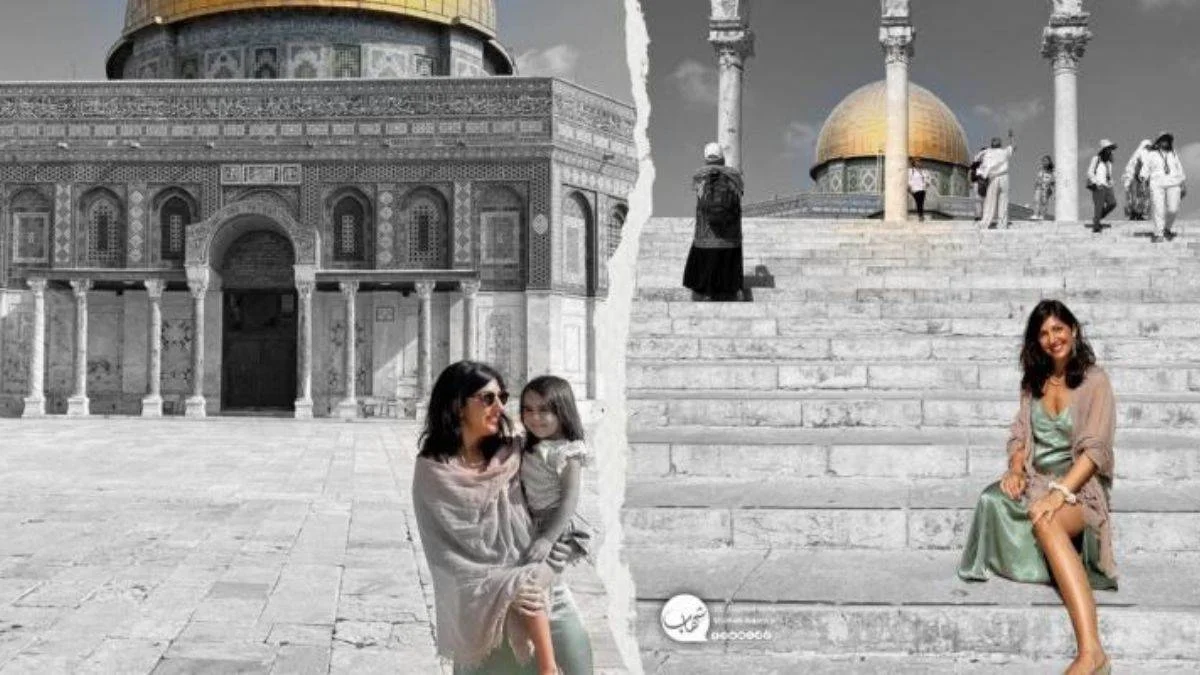 Mabedin göğsüne namahrem eli değdi! Aksa'da cinsel provokasyon...