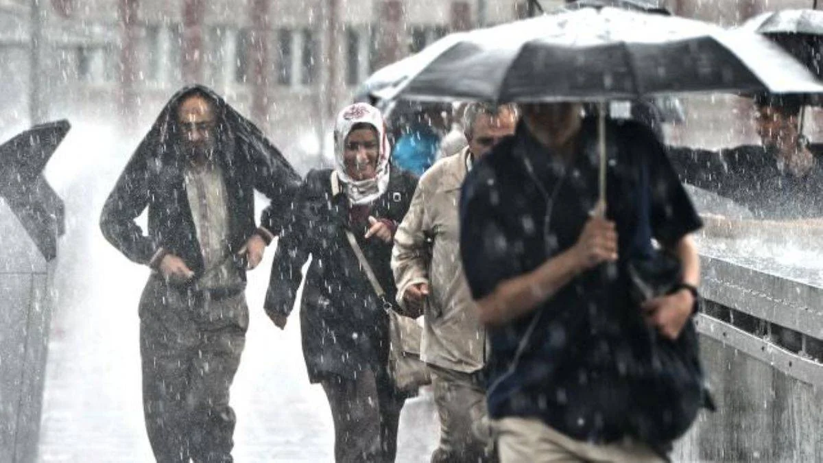 Marmara ve Kuzey Ege için kuvvetli yağış uyarısı