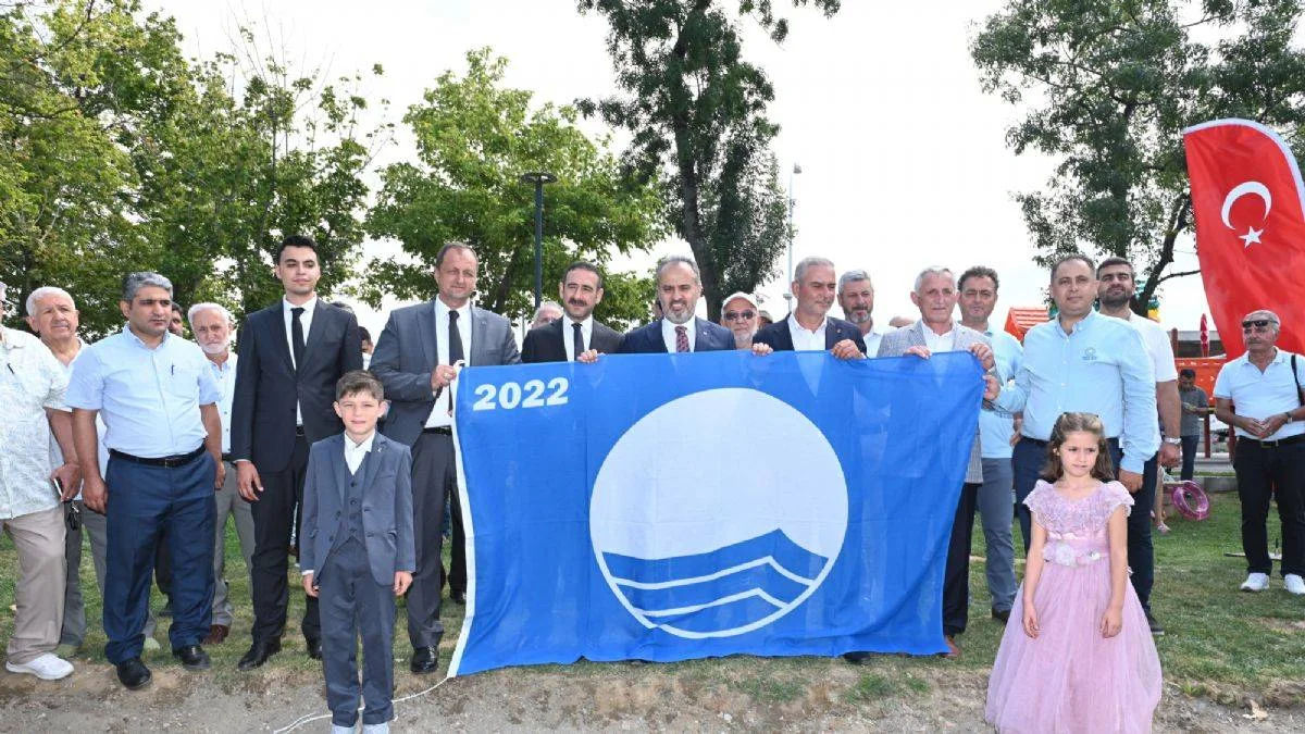 Mavi Bayrak, İznik'te dalgalanıyor