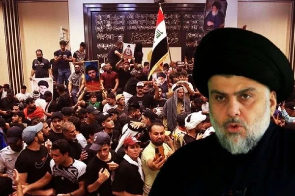 Sadr kararını duyurdu! Irak karıştı: Cumhurbaşkanlığı Sarayı'na girdiler