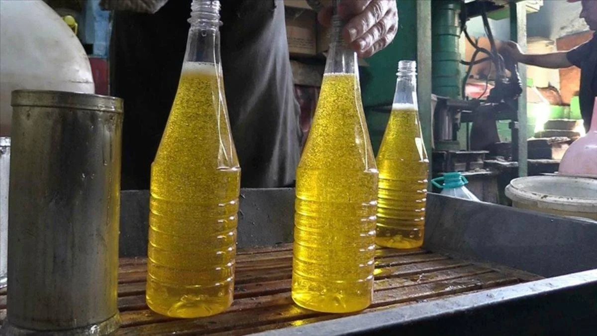 Tek kişilik ayçiçeği yağı fabrikası