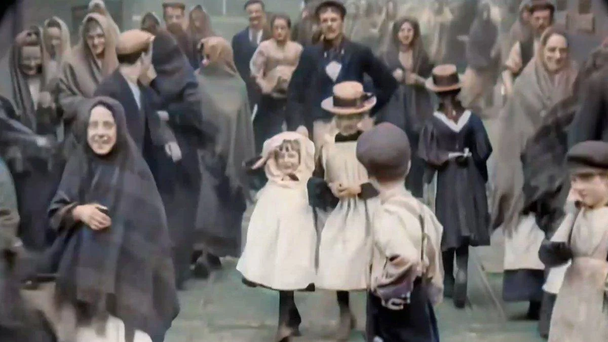 121 yıl önce Kuzey İngiltere'de bir mesai çıkışı