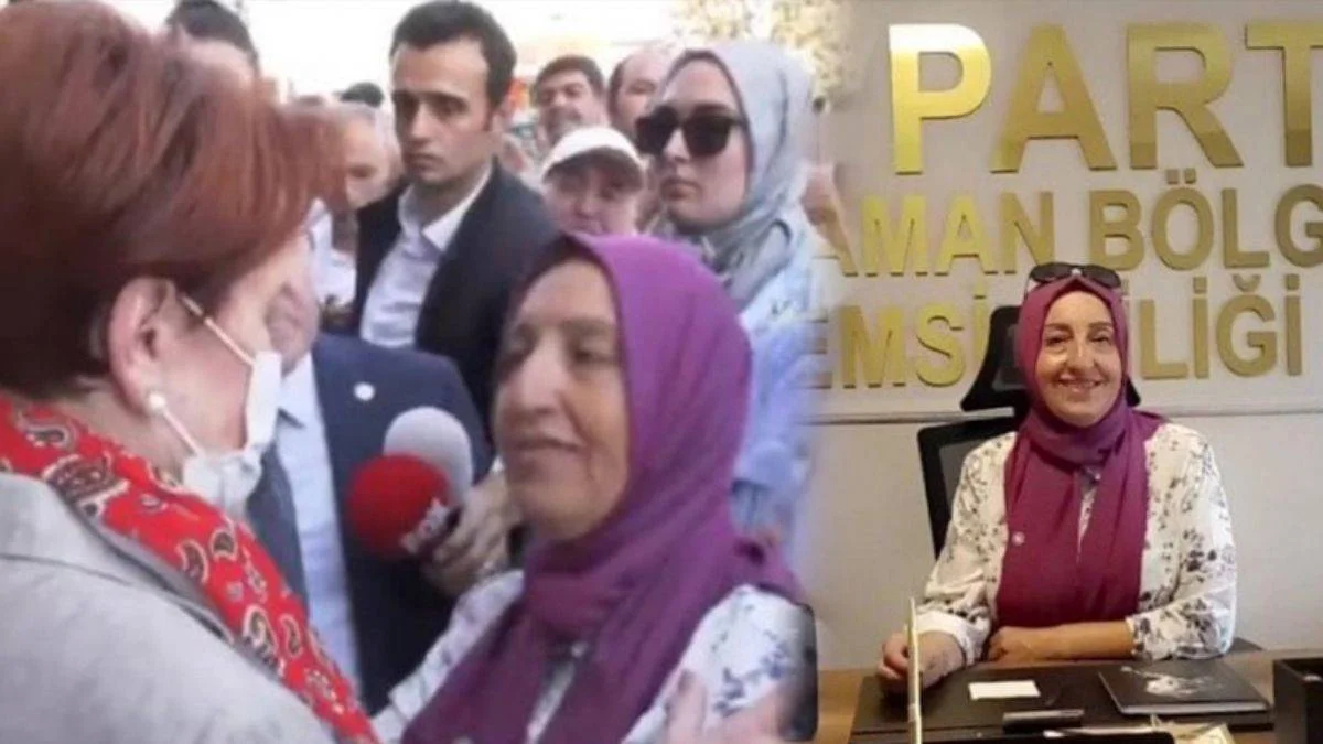 Akşener'e 'Açım, ölüyorum' demişti! İYİ Partili olduğu ortaya çıktı