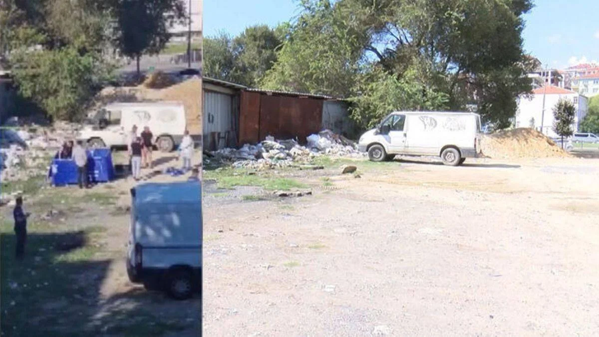 Boş arazide ceset bulundu