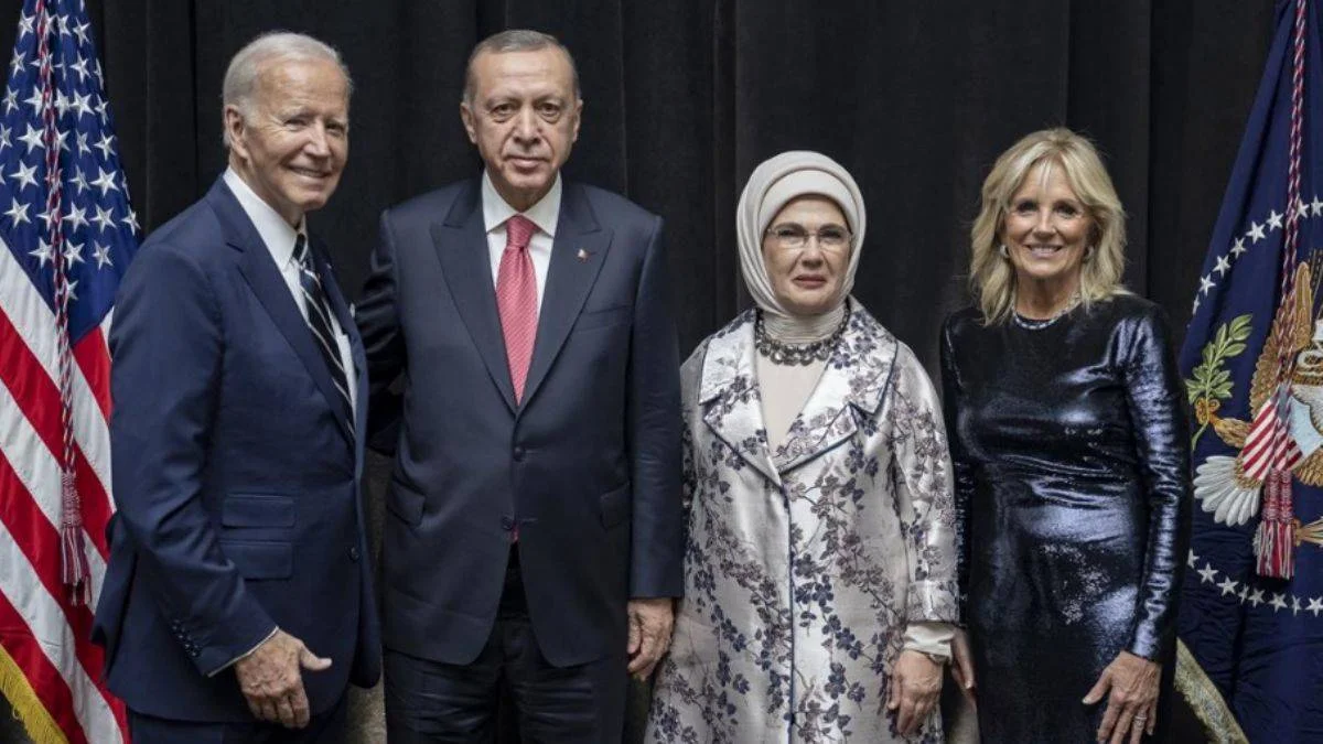 Cumhurbaşkanı Erdoğan ABD Başkanı Biden'ın liderler onuruna verdiği yemeğe katıldı