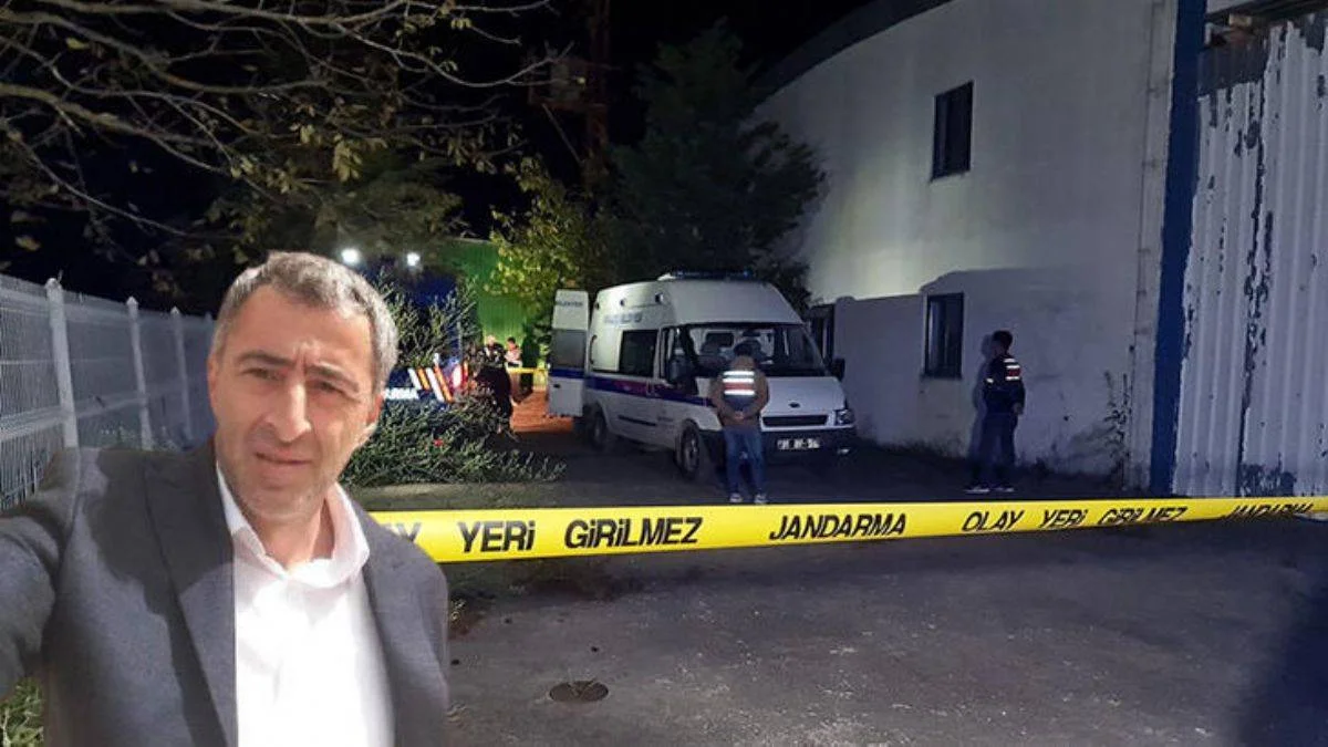 Fabrika bahçesinde ölü bulundu