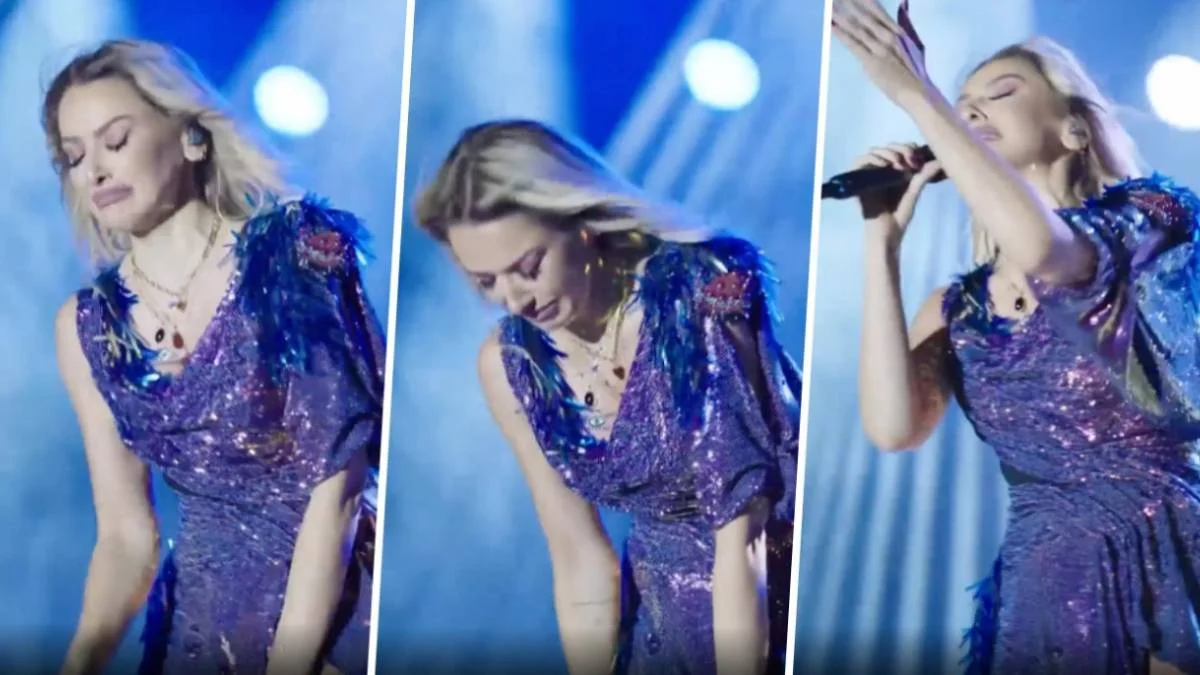 Hadise neden ağladı? Hadise Mehmet Dinçerler ayrılacak mı? Hadise konserde neden, kim için ağladı?