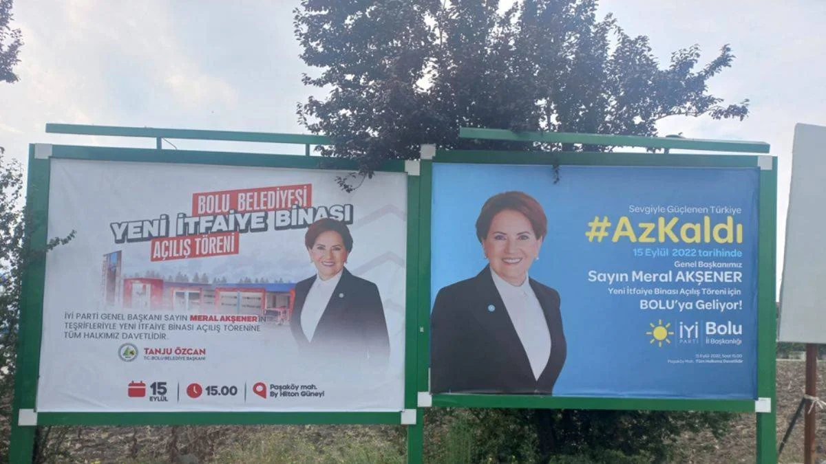 Tanju Özcan'dan Kılıçdaroğlu'na gözdağı! Akşener'li billboardlarla mesaj verdi