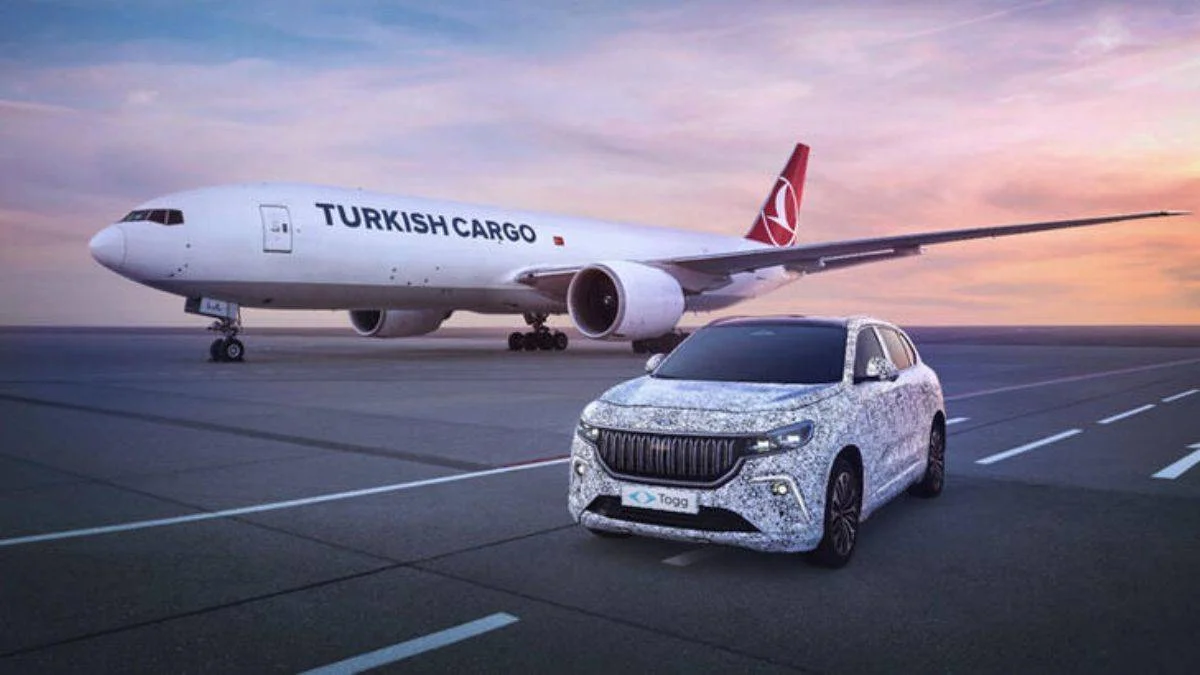 Turkish Cargo, Togg'u Arjantin'e taşıdı