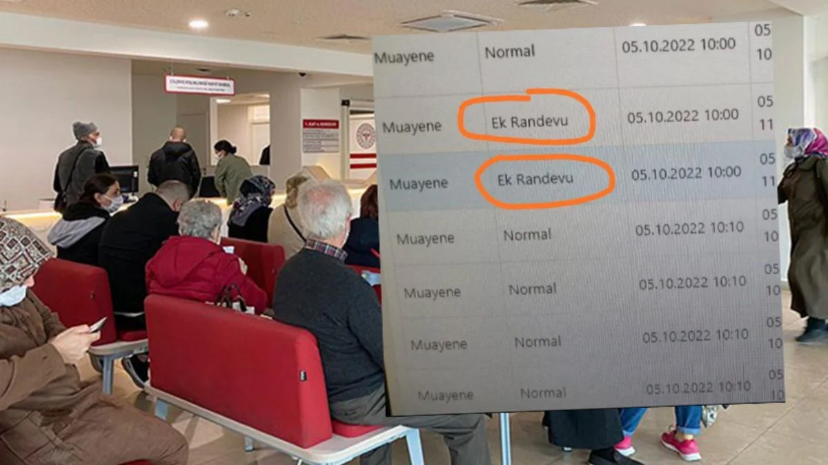 Hastanelerde 5 dakika arayla 'ek randevu' uygulaması