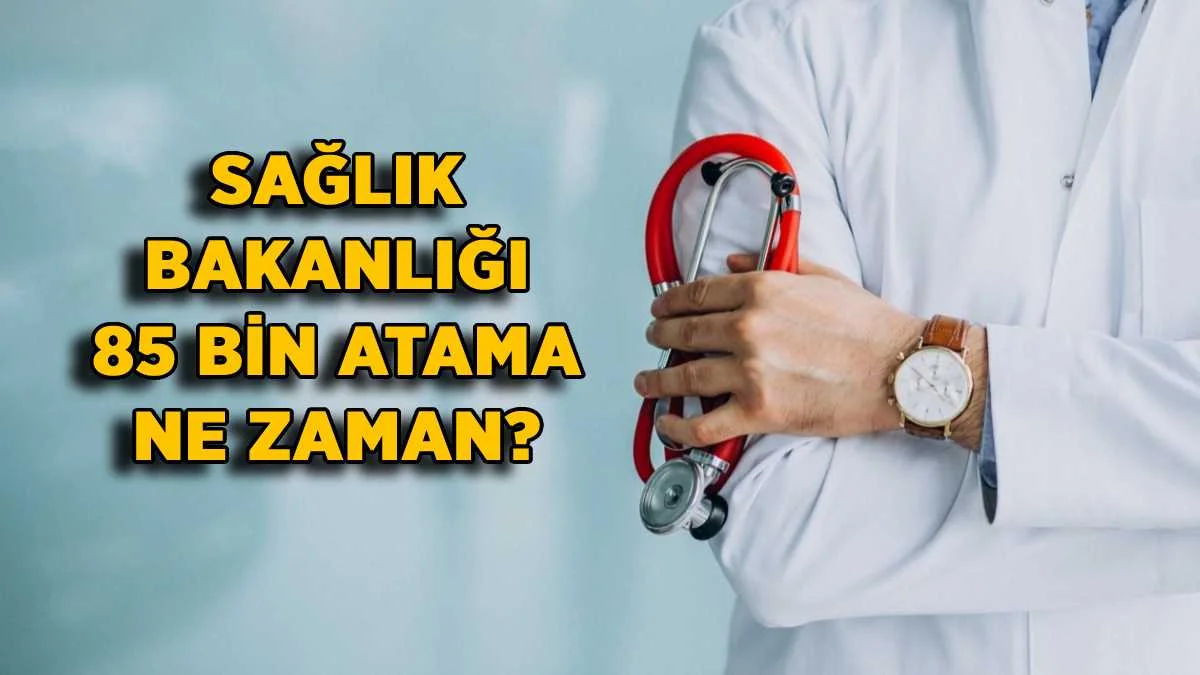Sağlık Bakanlığı 85 bin atama kadro-branş dağılımı (Hemşire-Ebe) Lisans-Önlisans hangi bölüm ve branştan kaç kişi atanacak? 85 bin atama kontenjan