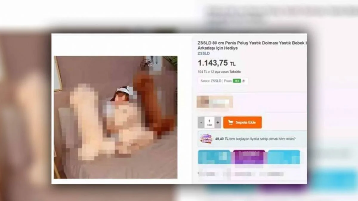 Ünlü e-ticaret sitesinde büyük skandal! Pedofili ürünlerinin satışına tepki!