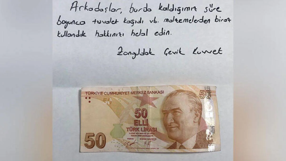 Çevik Kuvvet, Düzce'deki öğrencilerden 'helallik' istedi