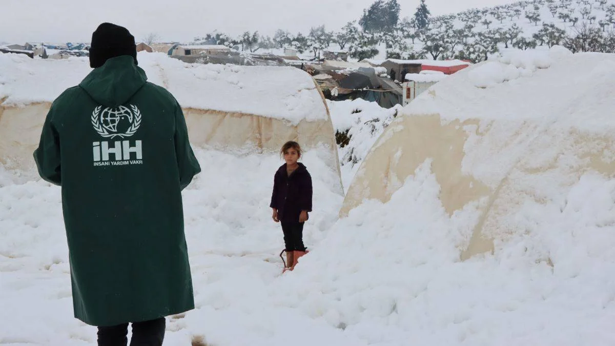 İHH Suriye için kış yardımı çalışması başlattı