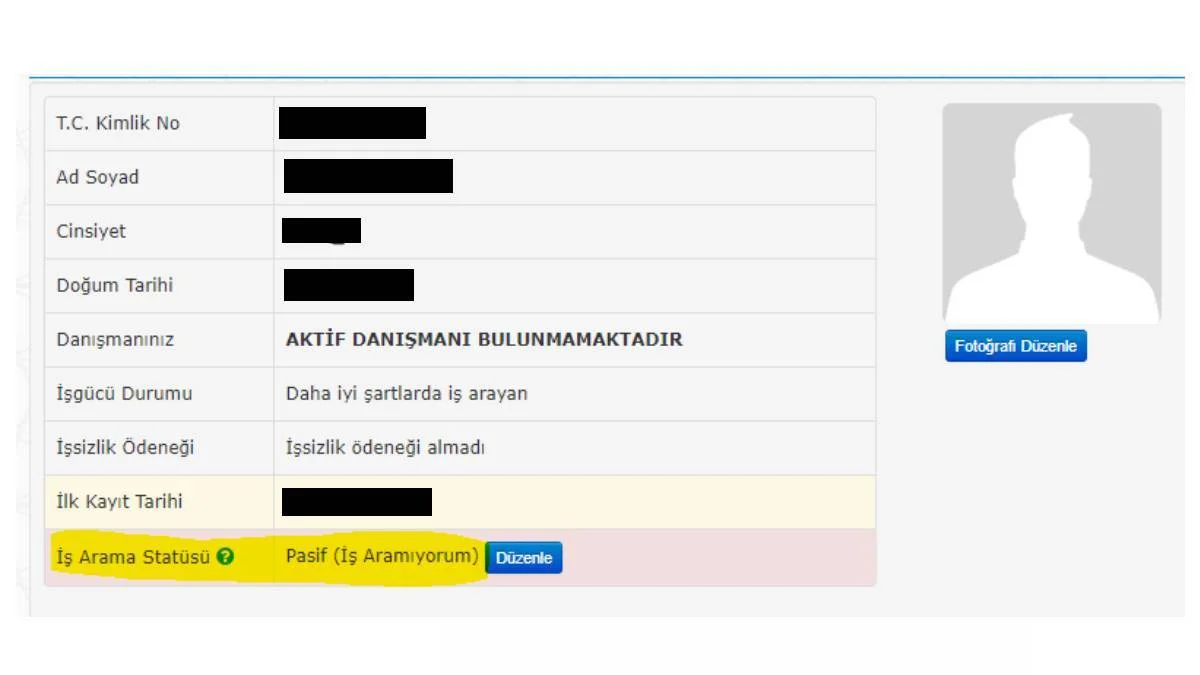 İŞKUR Profil Statüsü aktif yapma? İŞKUR profili nasıl aktif yapılır?