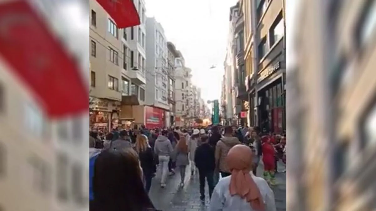 İstiklal Caddesi'nde patlama!