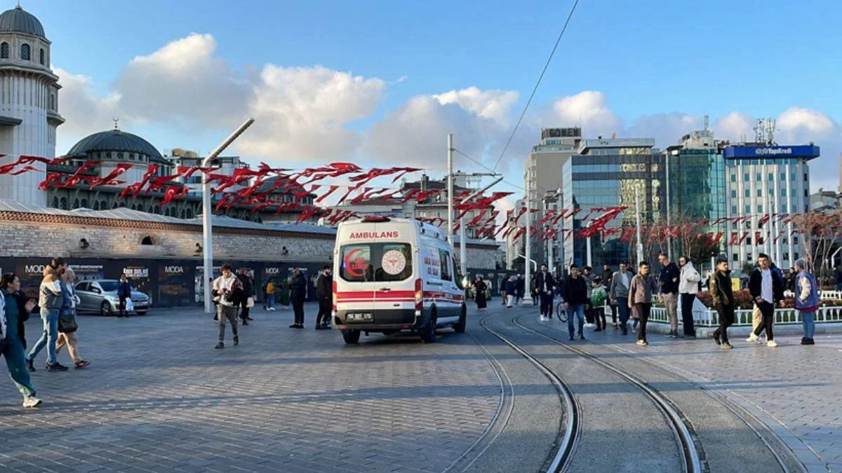 İstiklal Caddesi'ndeki patlamaya ilişkin soruşturma başlatıldı