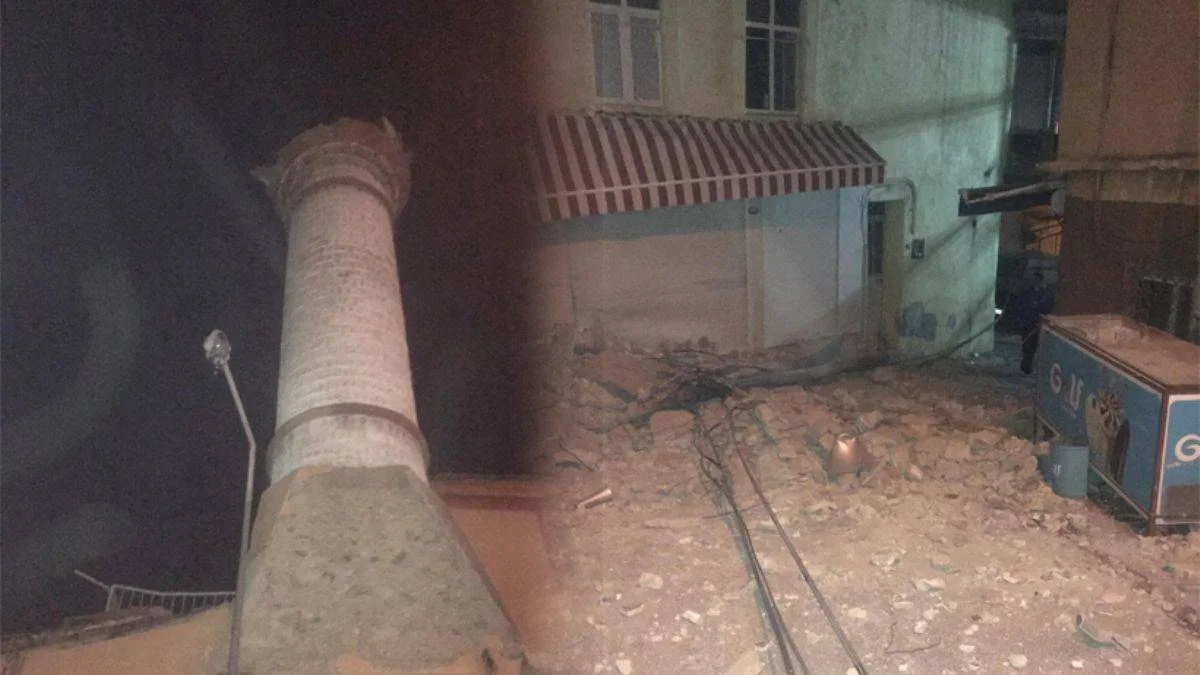 İzmir'de şiddetli deprem!