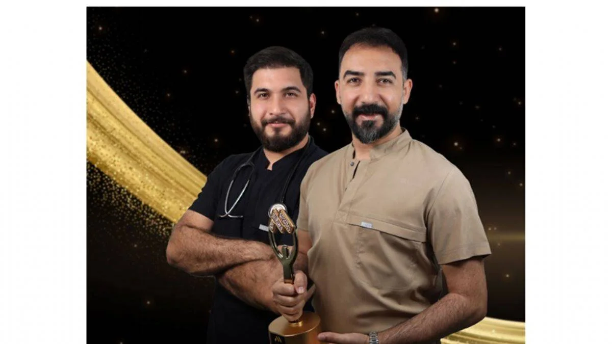 Ünlü saç ekim uzmanı Adem köse 'ye anlamlı ödül