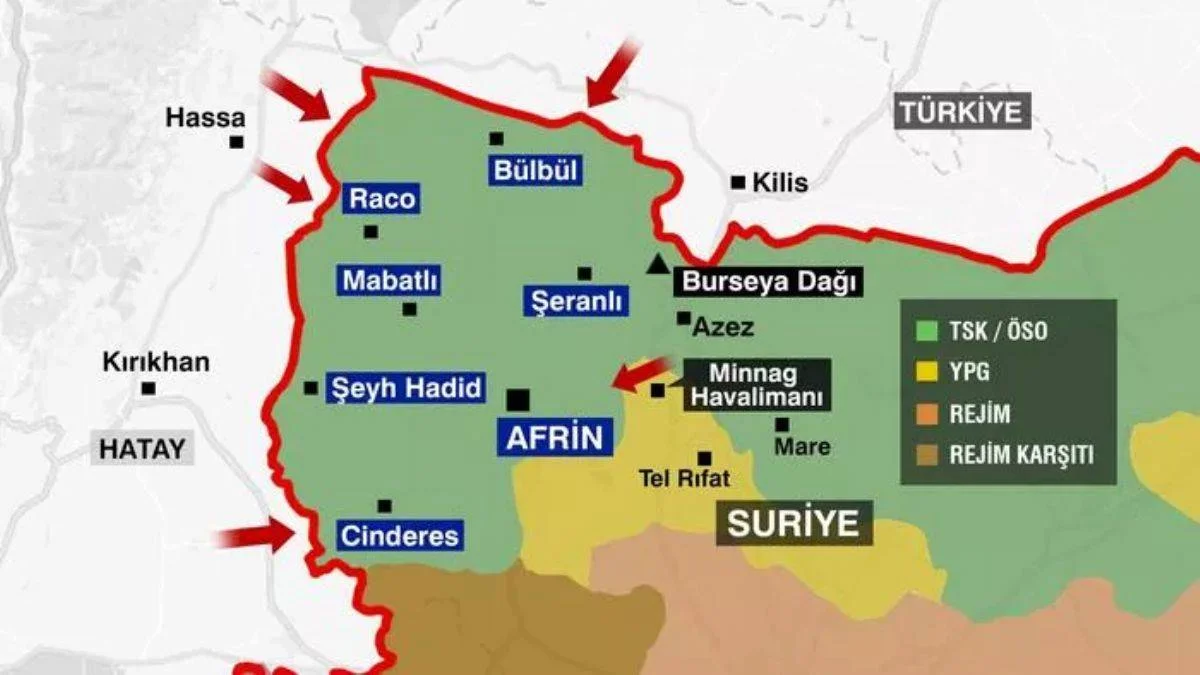İran'dan PKK/YPG'ye Suriye'de destek