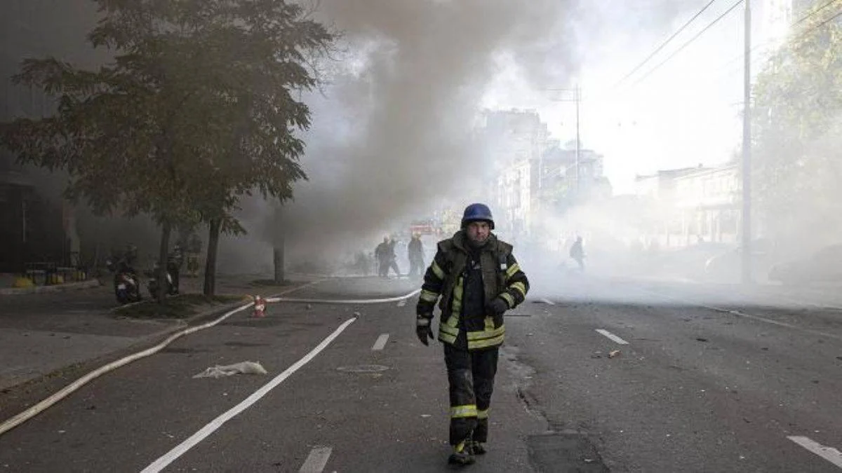 Kiev'de patlama sesleri yükseldi