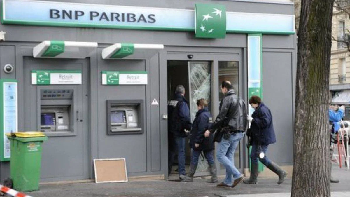 Alman polisinden Fransız bankasına baskın