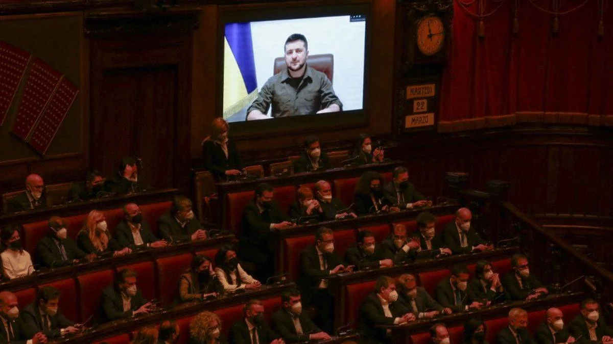 İtalyanlar Zelenski'nin konuşmasını istemiyor