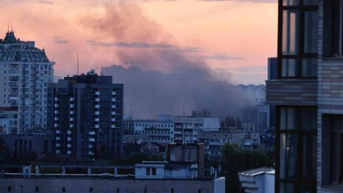 Kiev'de patlama sesleri duyuluyor