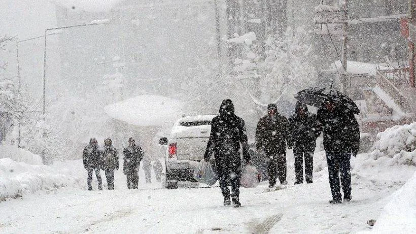 Meteoroloji'den Sağanak Ve Kar Yağış Uyarısı