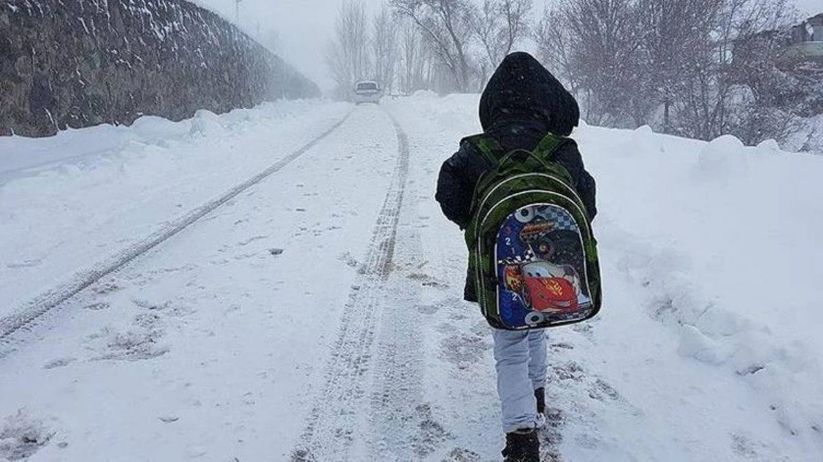 Van'da bugün okullar tatil mi, kaç gün tatil? (9 Ocak)
