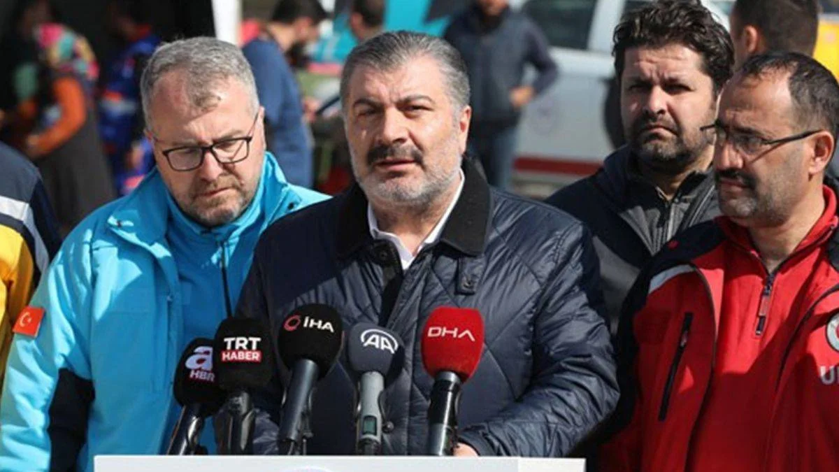 Bakan Koca'dan depremzedelere ''musluk suyu'' uyarısı!