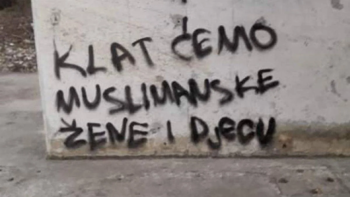 Bosna Hersek'te Müslümanlar hedef alındı