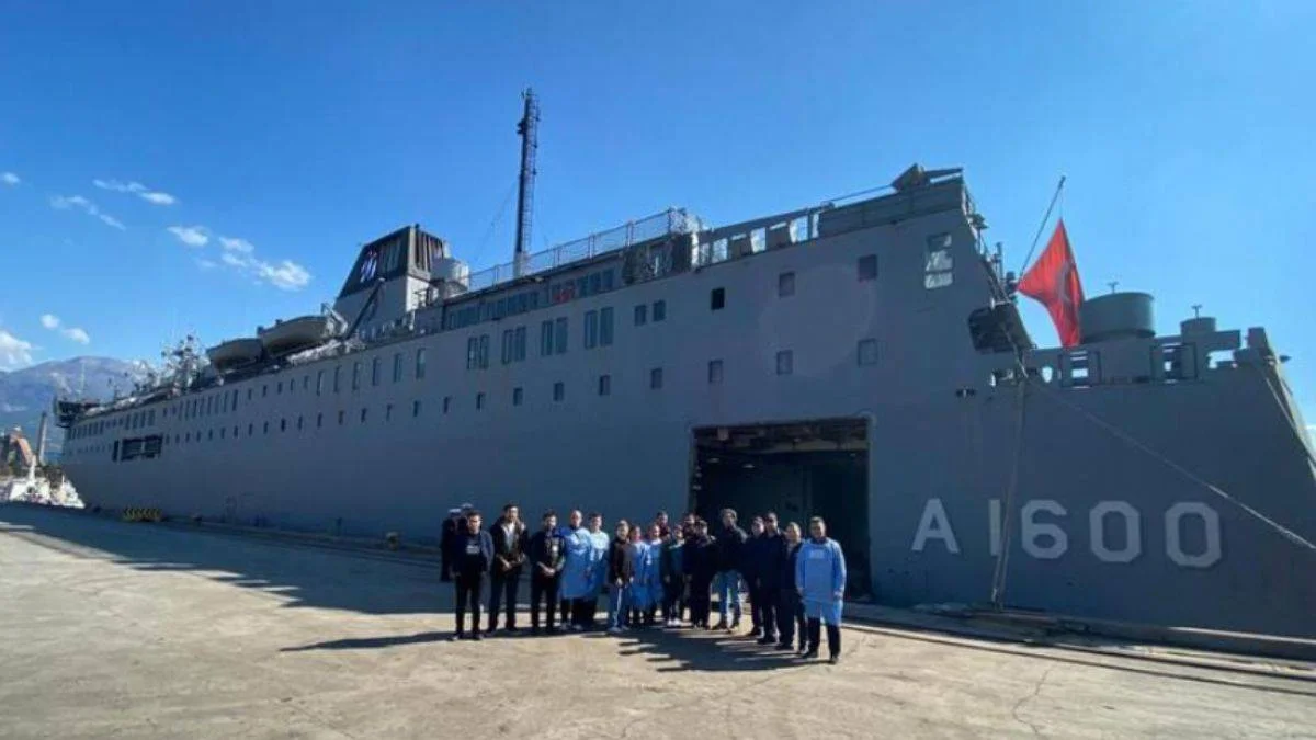 Depremde TCG İskenderun gemisinde görev alan doktor konuştu