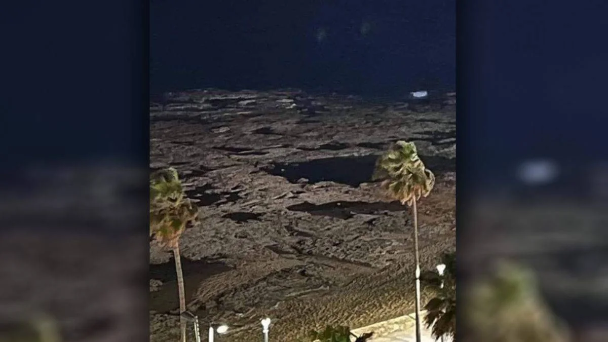 Hatay'daki depremlerin ardından İsrail'de deniz çekildi!