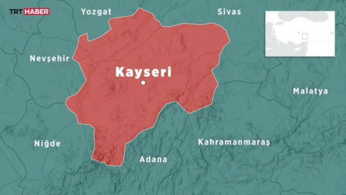 Kayseri'de 4,4 büyüklüğünde deprem