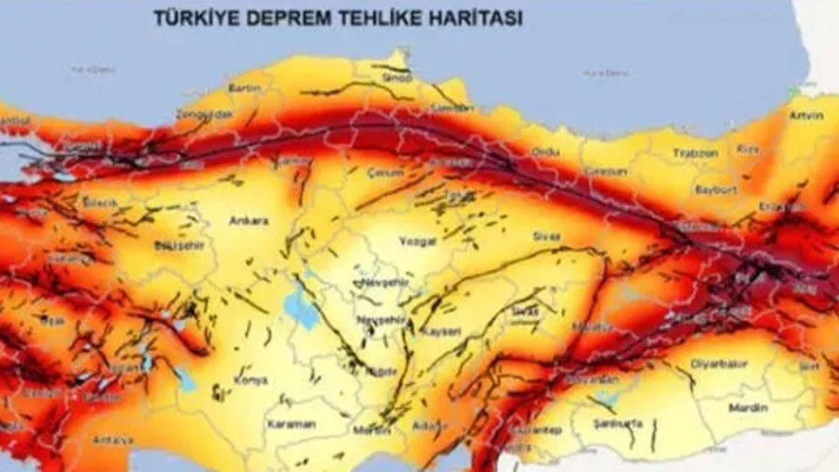 Türkiye'de kaç fay hattı var, Kuzey Anadolu fay hattı hangi illerden geçer?