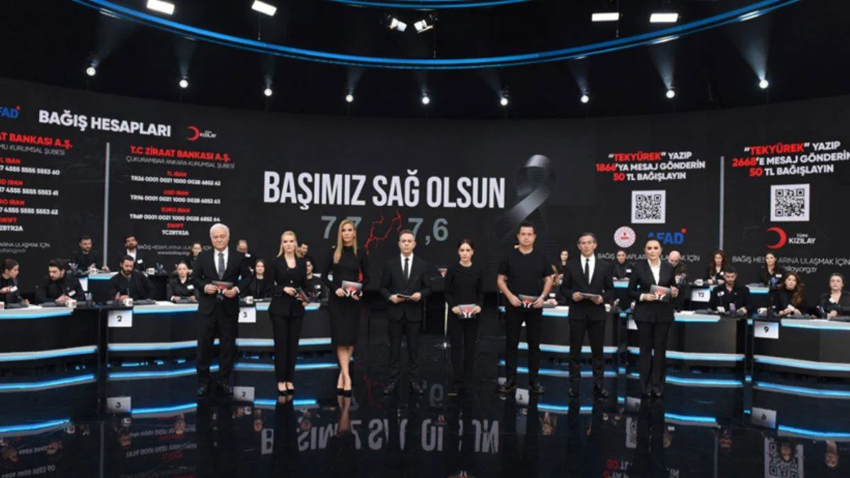 'Türkiye Tek Yürek' ortak yayınında toplanan bağış miktarı belli oldu