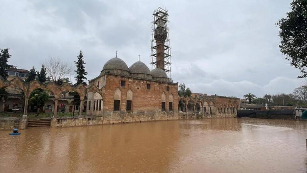 Balıklıgöl'den sel felaketi görüntüleri