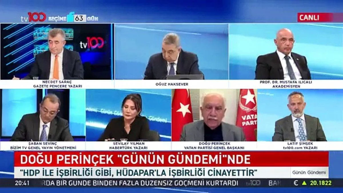 HÜDA PAR'dan Perinçek'e 'çiçek ve PKK' hatırlatması