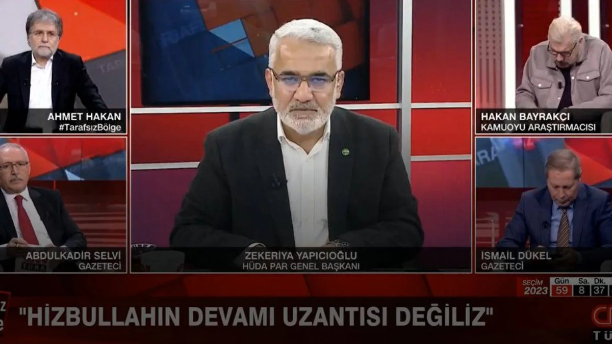 HÜDA PAR lideri Yapıcıoğlu: Biz Hizbullah'ın devamı değiliz