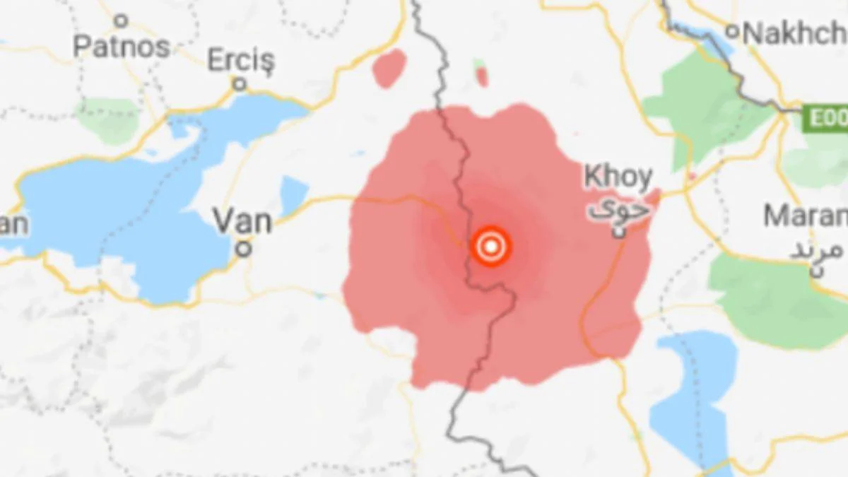 İran'ın Türkiye sınırı yakınlarında deprem