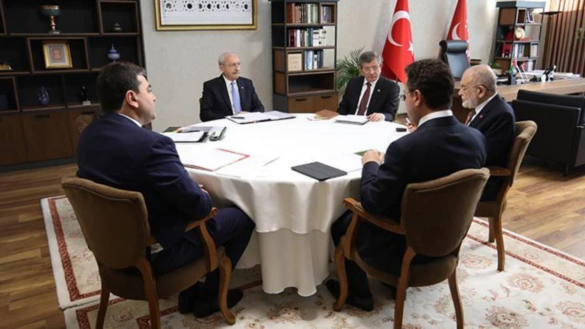 Masada Akşener'siz ilk toplantı! 5 liderden ortak açıklama!