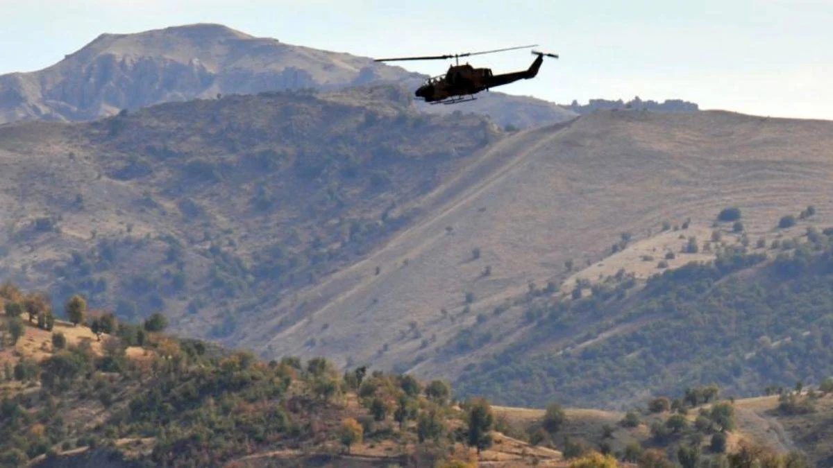 PKK'lıları taşırken düşen helikopter hangi ülkeye aitti?