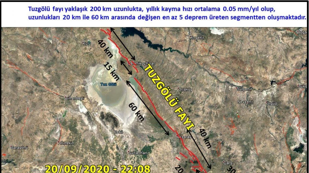 Profesör Arık'tan 'Tuz Gölü Fay Zonu' uyarısı