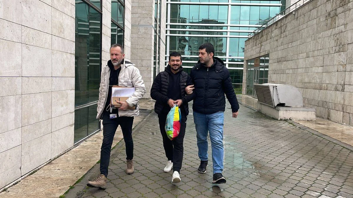 Samsun'da tartıştığı arkadaşını silahla yaralayan zanlı tutuklandı