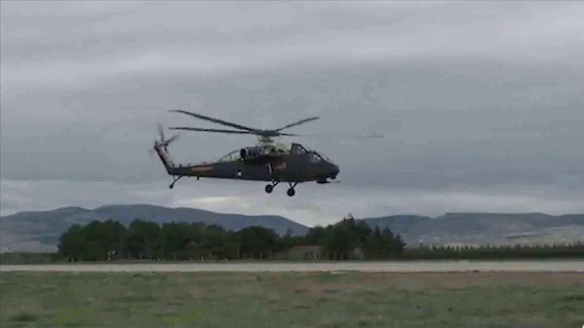 ATAK 2 Ağır Sınıf Taarruz Helikopteri ilk uçuş