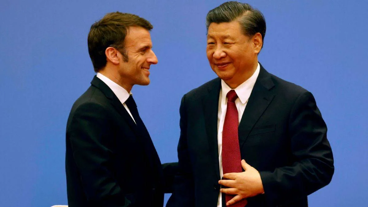 Macron'dan 'Çin'e yalakalık yapıyor' ithamına cevap